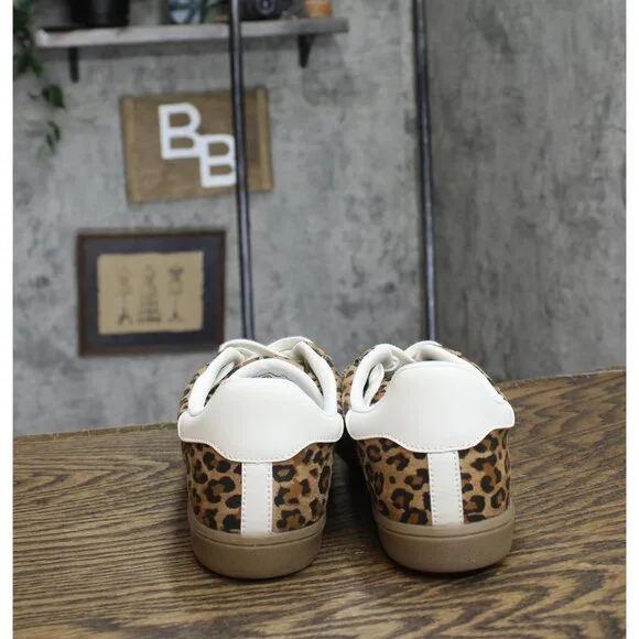 Universal Thread Fashion Sneakers with Memory Foam Insole Light Brown Animal 11M - Picture 4 of 10